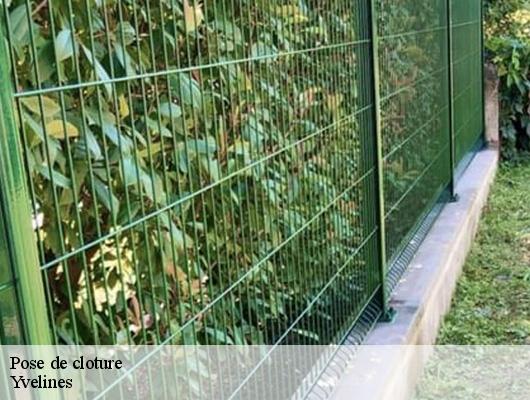 Pose de cloture Yvelines 