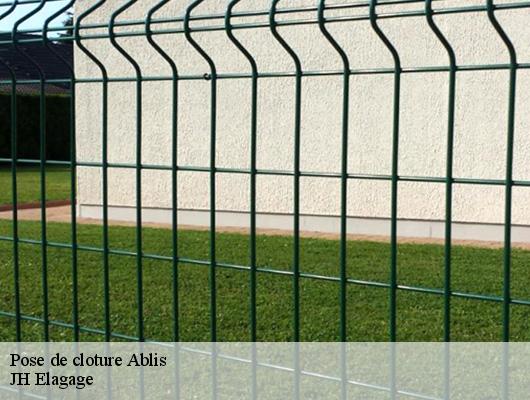 Pose de cloture  ablis-78660 JH Elagage