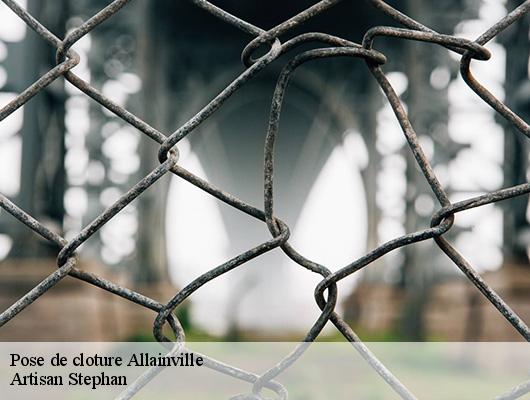 Pose de cloture 78660