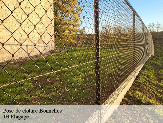 Pose de cloture