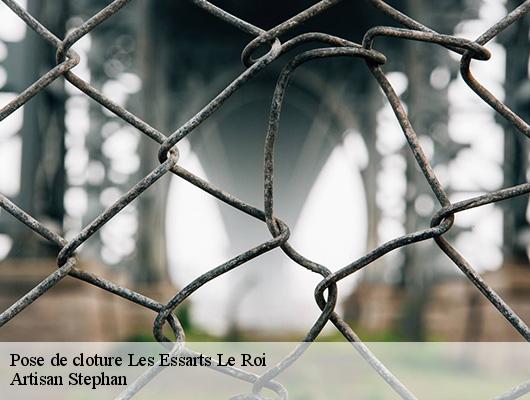 Pose de cloture  78690