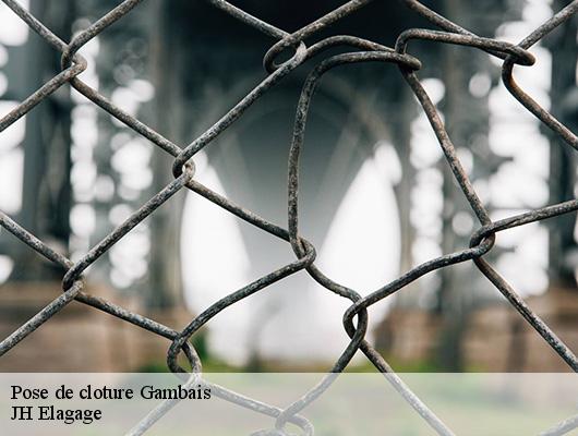 Pose de cloture  78950