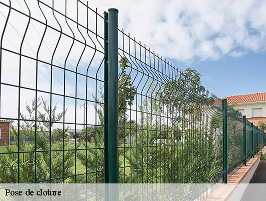 Pose de cloture 78650