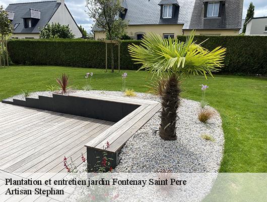 Plantation et entretien jardin  fontenay-saint-pere-78440 Artisan Stephan
